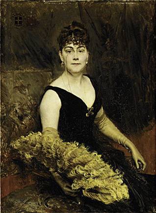Ella Brooks Carter, (Mrs. Charles Warren-Cram), 1885 (Giovanni Boldini) (1845-1931)    The Metropolitan Museum of Art, New York, NY     59.78 