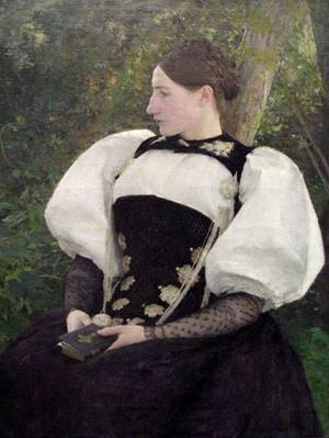 Woman from Bern, ca. 1887  (Pascal Dagnan Bouveret) (1852-1929)  Philadelphia Museum of Art, PA 