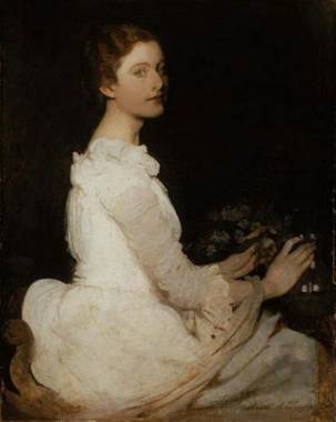 Margaret Greene, ca. 1888 (Abbott Handerson Thayer) (1849-1921)   Museum of Fine Arts, Boston, MA    40.19 