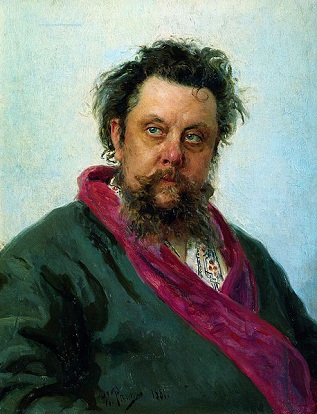 Modest Mussorgsky, 1881 (Ilya Repin) (1844-1930)  State Tretyakov Gall ery, Moscow 