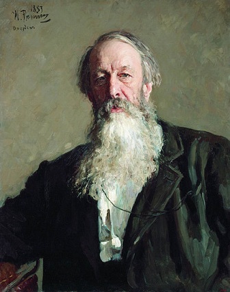 Vladimir Vasilievich Stasov, 1883 (Ilya Repin) (1844-1930)  State Russian Museum, St. Petersburg  