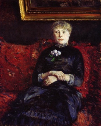 A Woman on a Sofa, 1882 (Gustave Caillebotte) (1848-1894) Seattle Art Museum, WA 91.12 