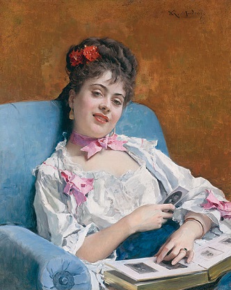 A Woman, ca. 1890 (Raimundo de Madrazo y Garreta) (1841-1920) Private Collection 
