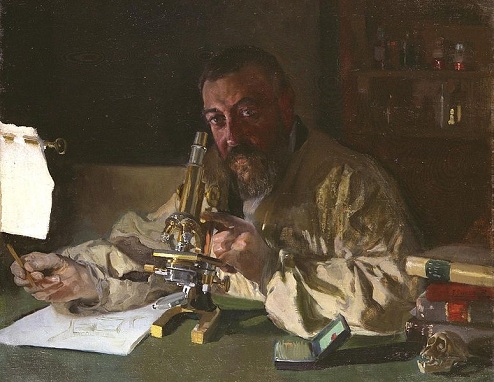 Luis Simarro, 1897 (Joaquín Sorolla y Bastida) (1863-1923)  Legado Luis Simarr,  Museos Universidad Complutense, Madrid    