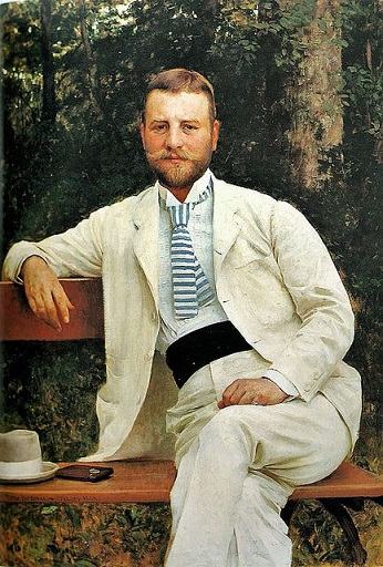 Gustav Pongratz, 1893 (Vlaho Bukovac) (1855-1922)  Location TBD 