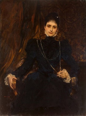 Marina Derviz, ca. 1899 (Jean-Joseph Benjamin Constant) (1845-1902)  Location TBD  