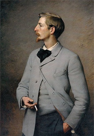 Paul Wayland Bartlett, ca. 1890 (Charles Sprague Pearce) (1851-1914)  National Portrait Gallery, Wahington D.C., 65.20  