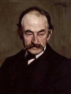 Thomas Hardy, 1893 (William Strang) (1859-1921)  National Portrait Gallery, London,  NPG 2929 