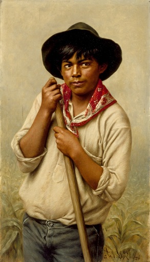 A Young Man, 1895 (Grace Hudson) (1865-1927)  Los Angeles County Museum of Art, CA,  75.4.8 