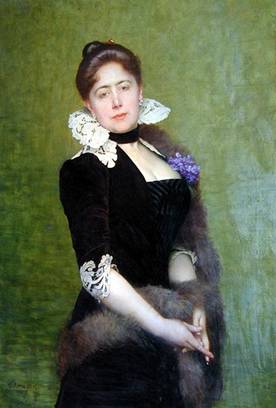 A Lady, ca. 1890 (Jules Joseph Lefebvre) (1836-1911)    Location TBD   