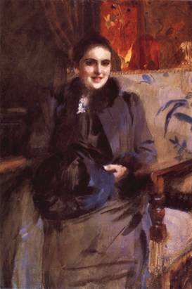 A Lady, ca. 1890   (Anders Zorn) (1860-1920)   Location TBD   