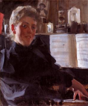 Augusta Gran, ca. 1891 (Anders Zorn) (1860-1920)   Location TBD 