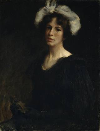 Bessie Potter, ca. 1895 (William Merritt Chase) (1849-1916)   The Metropolitan Museum of Art, New York, NY     55.118 