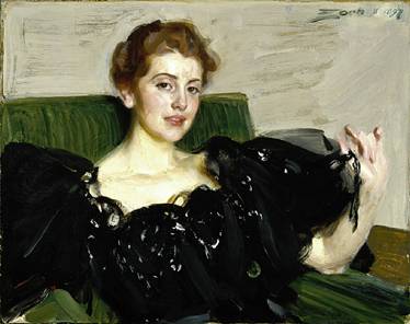 Mrs. Lucy Turner Joy,  January 1st 1897 (Anders Zorn) (1860-1920)  St. Louis Art Museum, MO    97:1917 