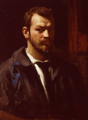 A Man, ca. 1898 (Frank Duveneck) (1848-1919)  Cincinatti Art Museum, OH     2003.62  
