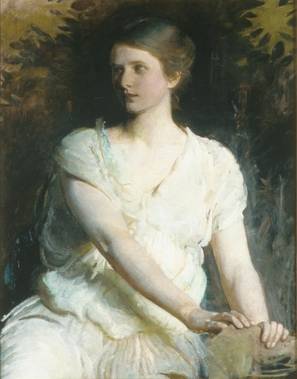Young Woman, ca. 1898 (Abbott H. Thayer) (1849-1921)  The Metropolitan Museum of Art, New York, NY     06.1298 