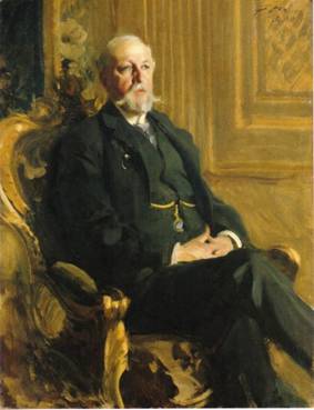 Oskar II, King of Sweden, ca. 1898 (Anders Zorn) (1860-1920)  Location TBD