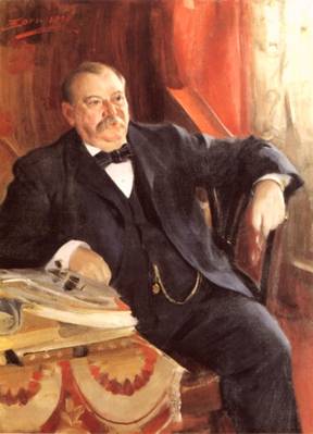 Grover Cleveland, ca. 1899  (Anders Zorn) (1860-1920)   Location TBD 