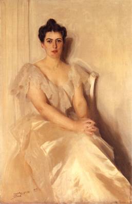 Frances Cleveland, ca. 1899 (Anders Zorn) (1860-1920)  Location TBD 