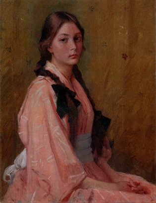 Mona, 1894 (William Merritt Chase) (1849-1916)  Christies Sale, December 2010 