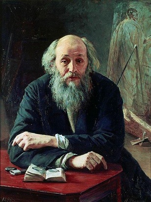 Nikolai Ge, 1890 (Nikolai Yaroschenko) (1846-1899)  Locaton TBD 