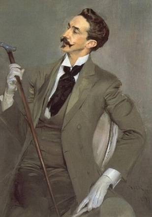 Robert de Montesquiou, 1897 (Giovanni Boldini) (1845-1931)  Location TBD   