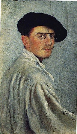 Self-Portrait, 1893 (Léon Bakst) (1866-1924)   Location TBD 