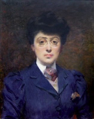Self-Portrait, ca. 1895 (Louise Abbéma) (1853-1927)   Location TBD