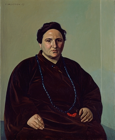 Gertrude Stein, 1907 (Felix Valloton) (1865-1925)  Baltimore Museum of Art, Cone Collection, Baltimore, MD   1950.300