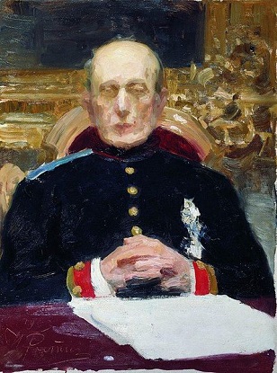 Konstantin Petrovich Pobedonostev, 1903 (Ilya Repin) (1844-1930)  State Russian Museum, St. Petersburg, Russia 