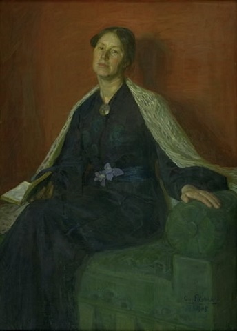 A Lady, 1905 (August Eiebakke) (1867-1938) Statens Museum for Kunst, København KMS2001