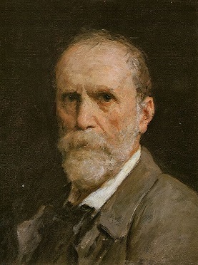 Self-Portrait, 1908 (Albert Anker) (1831-1910) Kunstmuseum Bern 