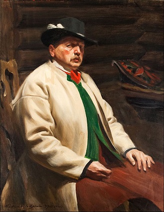 Self-Portrait,  1907 (Anders Zorn) (1860-1920) Malmö konstmuseum 