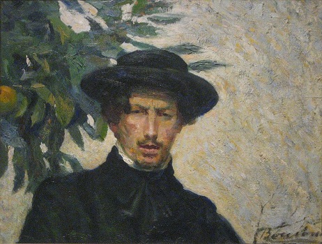 Self-Portrait, 1905  (Umberto Boccioni) (1882-1916)  The Metropolitan Museum of Art, New York, NY   1990.38.4 