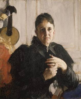 Mrs. John Crosby Brown (Mary Elizabeth Adams),  ca. 1900 (Anders Zorn) (1860-1920) The Metropolitan Museum of Art, New York, NY     60.85 