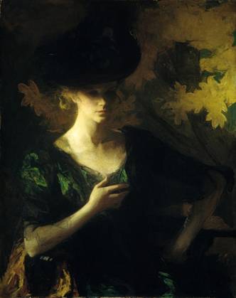 A Lady, 1901  (Frank W. Benson) (1862-1951)    The Metropolitan Museum of Art, New York, NY    06.1221