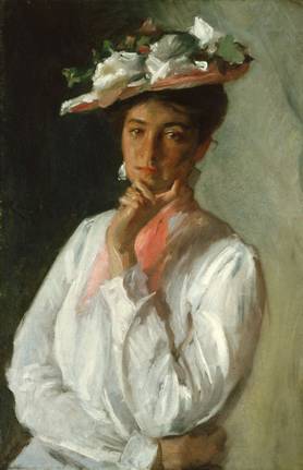 A Woman, 1902  (William Merritt Chase) (1849-1916) Indianapolis Museum of Art, IN    45.241