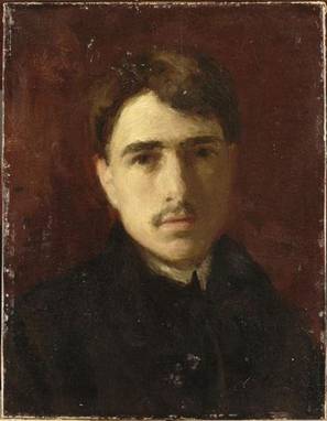 Self Portrait,  ca. 1906  (Roger de la Fresnaye) (1885-1925) Centre Georges Pompidou, Musée national d