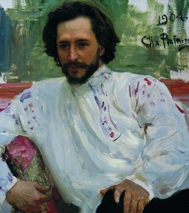 Leonid Andreev, 1904 (Ilya Repin) (1844-1930)  Location TBD 