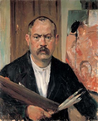 Self-Portrait, 1900 (Lovis Corinth) (1858-1925)   Stiftung Stadtmuseum Berlin    