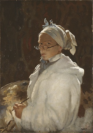 Self-Portrait, 1907(William Orpen) (1878-1931)  Mildura Arts Centre, Victoria  