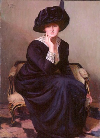 A Woman, 1914 (Lilla Cabot Perry) (1848-1933)  Currier Museum of Art, Manchester, NH   
