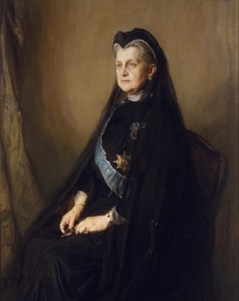 Queen Olga of Greece, 1914 (Philip de László) (1869-1937)    Location TBD 