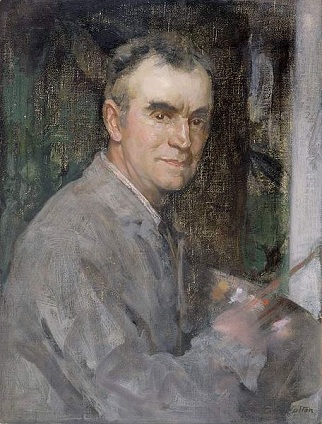 Self-Portrait, 1915 (Edward Arthur Walton) (1860-1922)  The Fitzwilliam Museum, Cambridge 