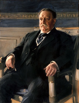 William Howard Taft, 27th President of the U.S., 1911 (Anders Zorn) (1860-1911)  White House Collection,  Washington D.C. 