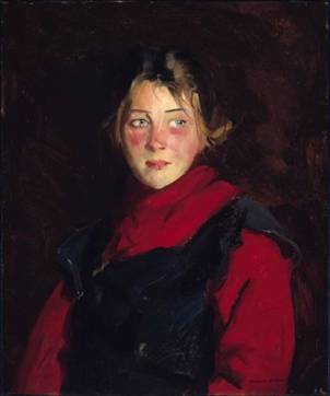 Mary ODonnel, 1913  (Robert Earle Henri) (1865-1929)   Museum of Fine Arts, Boston, MA    48.562 