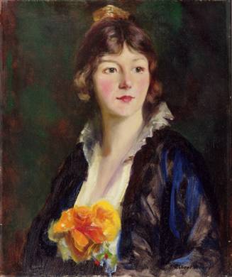 Mildred Clarke von Kienbusch,1914 (Robert Henri) (1865-1929) Princeton Universty Art Museum, NJ     y1977-26 
