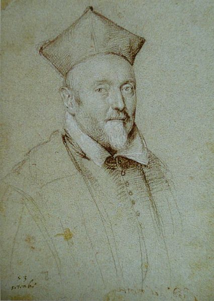Francesco Maria del Monte, Cardinal, Diplomat and Art Patron, 1616 by Ottavio Leoni 1578-1630  Ringling Museum of Art Sarasota FL