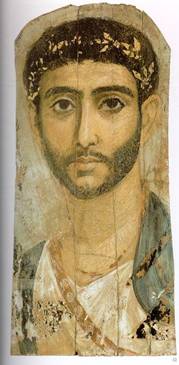 A Young Man, er Rubayat, ca AD 120 (Berlin, Altes Museum, 31161.6)