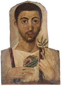 A Young Man, Antinoopolis, AD 230-260 (Dijon, Musée des Beaux-Arts, GA 3)